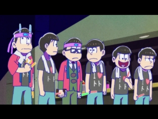 •aml• osomatsu san ( osomatsu san )   episode 4 [russian dub over from 9th unknown (anidub) ]