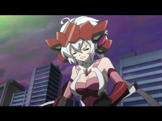 •aml• song of fighting princesses tv 3 (senki zesshou symphogear gx tv 3)   episode 12 [russian dub   gecep, vel] (anidub)