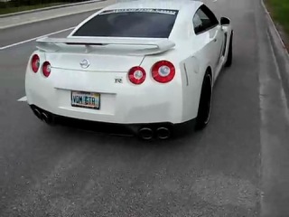 nissan gt-r 35 turbo back exhaust